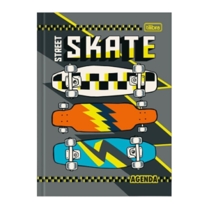 Agenda Escolar Infantil & Fundamental – Capa Street Skate