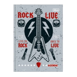 Agenda Escolar Infantil & Fundamental – Capa Rock Live