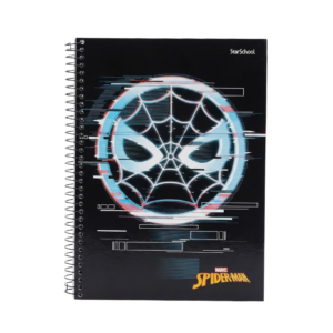 Caderno Universitário Espiral – 10 Matérias – 160 folhas – Capa Spider-Man