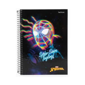 Caderno Universitário Espiral – 10 Matérias – 160 folhas – Capa Spider-Man “Spider Sense Tingling!”