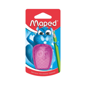 Apontador 2 Furos Castor Rosa – Maped
