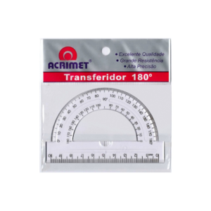 Transferidor Acrimet 180° - Acrimet