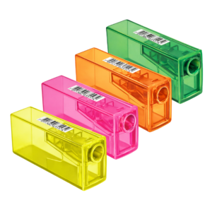 Apontador com Depósito Faber-Castell Neon