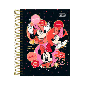 Agenda 2026 – Tamanho M5 – Capa Minnie